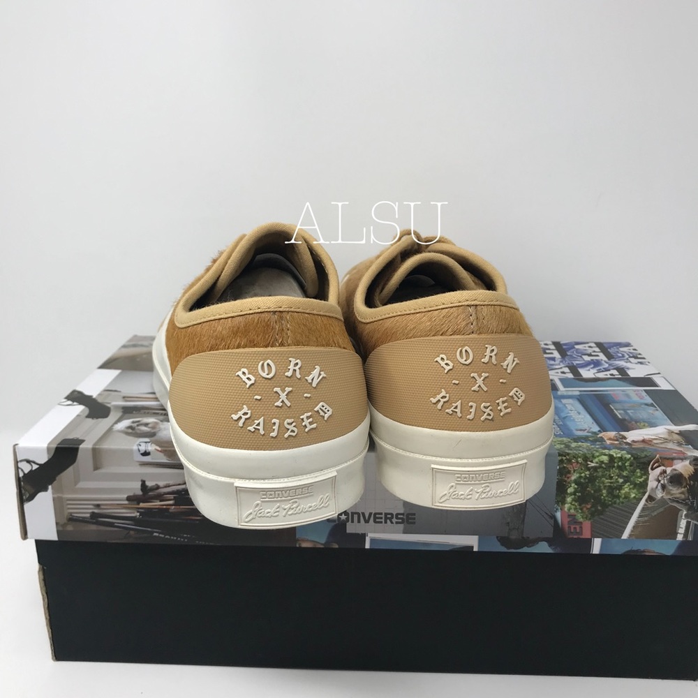 Converse JP Signature OX Fur Camel W AUTHENTIC - Picture 4 of 8